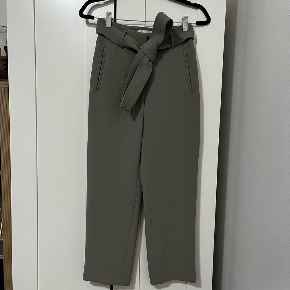 ARITZIA Wilfred Tie-Front Pants